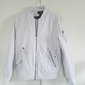 H& M Light Grey bomber Jacket